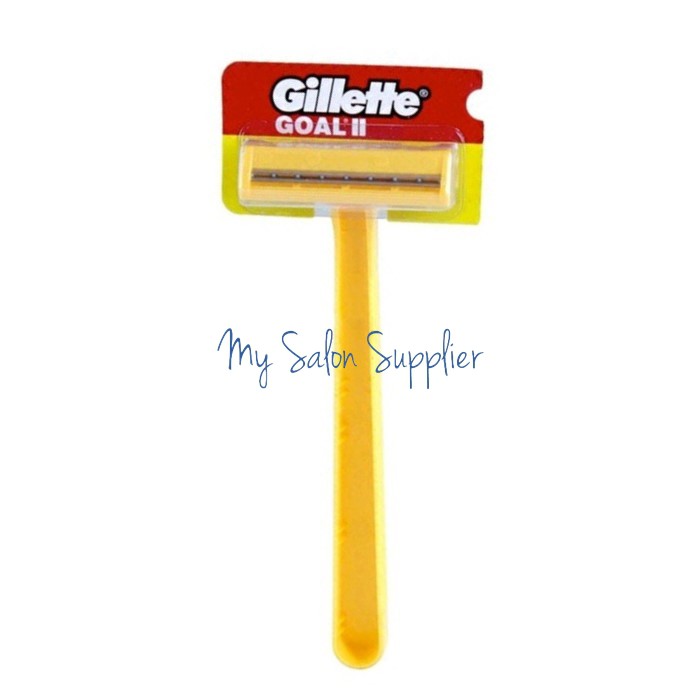 Alat Cukur Pria Gillette Goal II Kuning isi 1