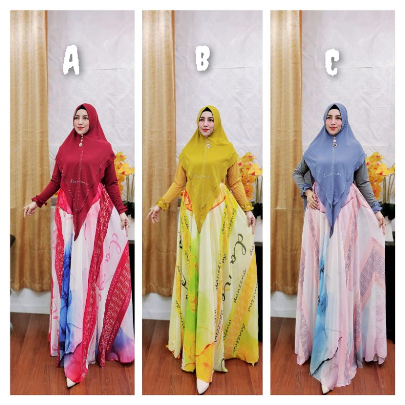 READY STOCK DANINNA SERIES/SYARI MEWAH ELEGANT/SYARI SIMPLE MURAH/SYARI RAINBOW MEWAH/DHEAAFIECCENA/