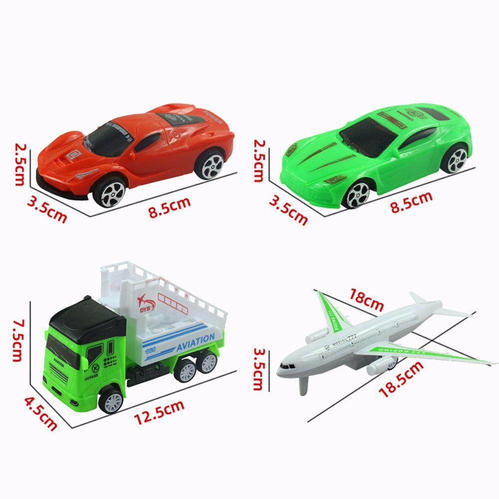 R-flower Set Mainan Mobil-Mobilan Bahan Plastik Untuk Hadiah Anak