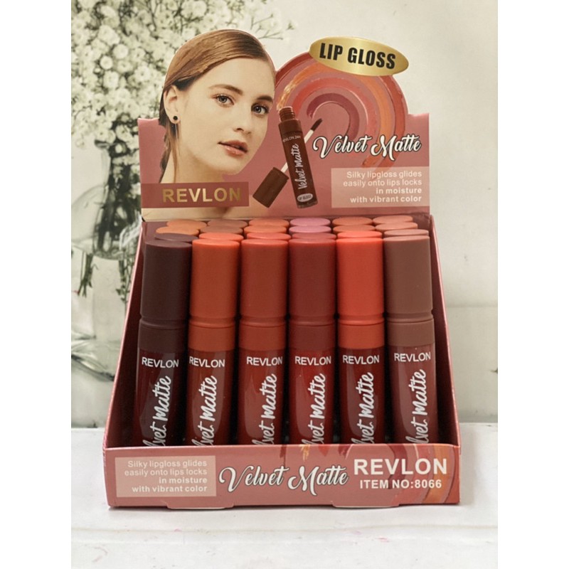 [12 PCS] Lipgloss Velvet Matte Revlon 7867 Item No:8066