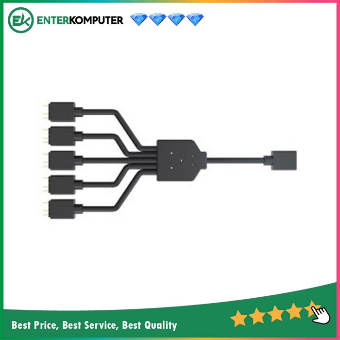 Cooler Master A-RGB 1-to-5 Splitter Cable