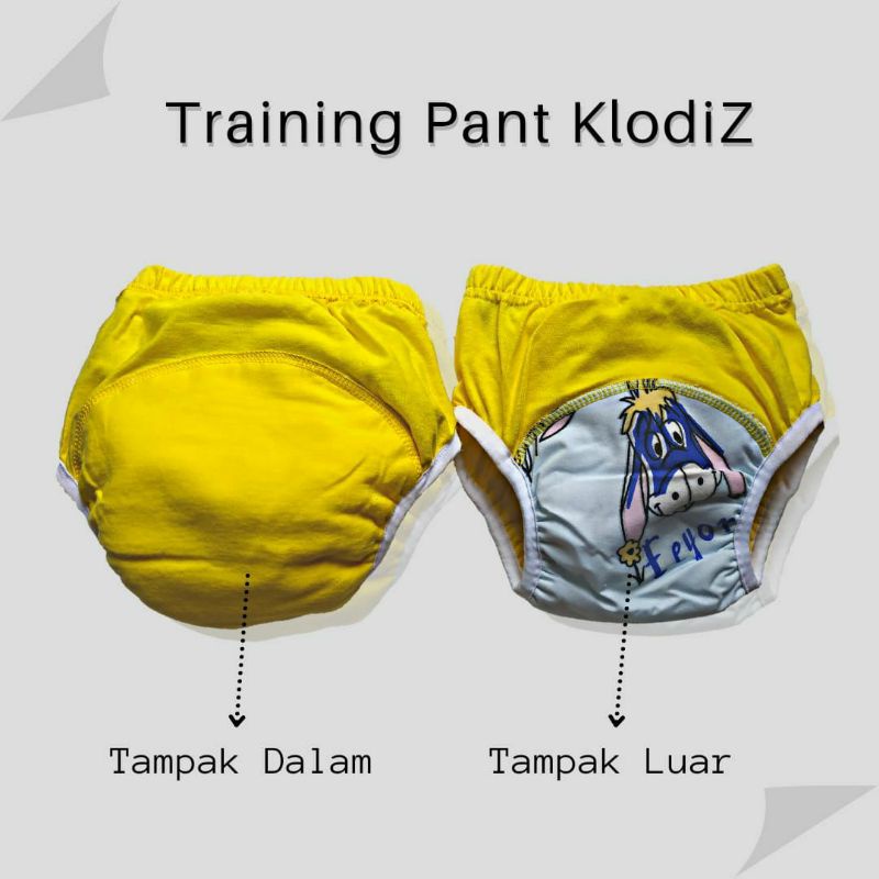 Training Pants Clodiz Klodiz size XL / XXL Celana tatur Celana Toilet Training Clodiz
