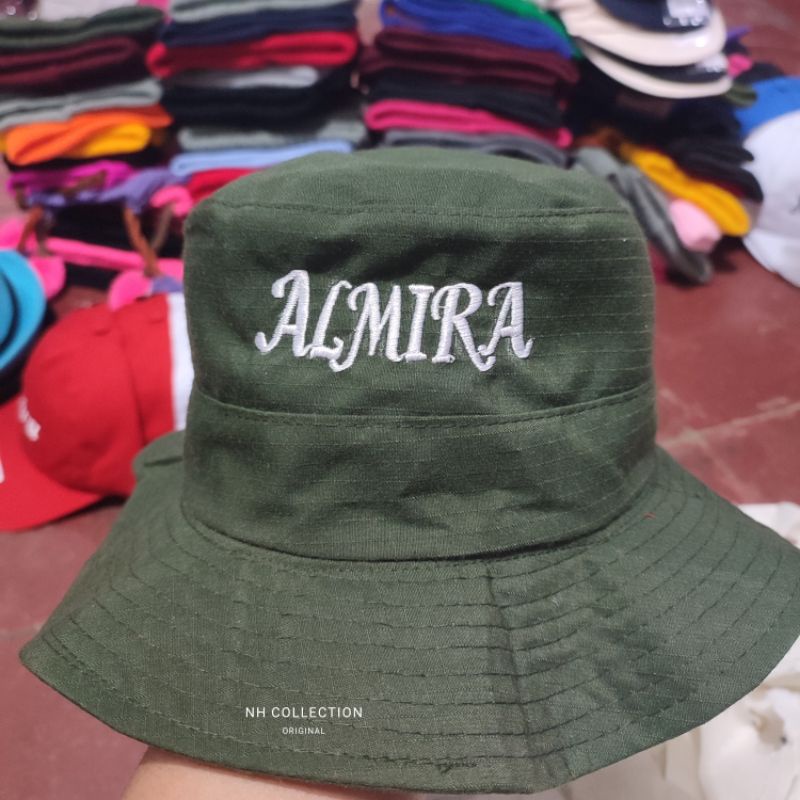 Topi Rimba/Topi Gunung Dewasa GRATIS Bordir Nama/Logo Custom Lewat Chat