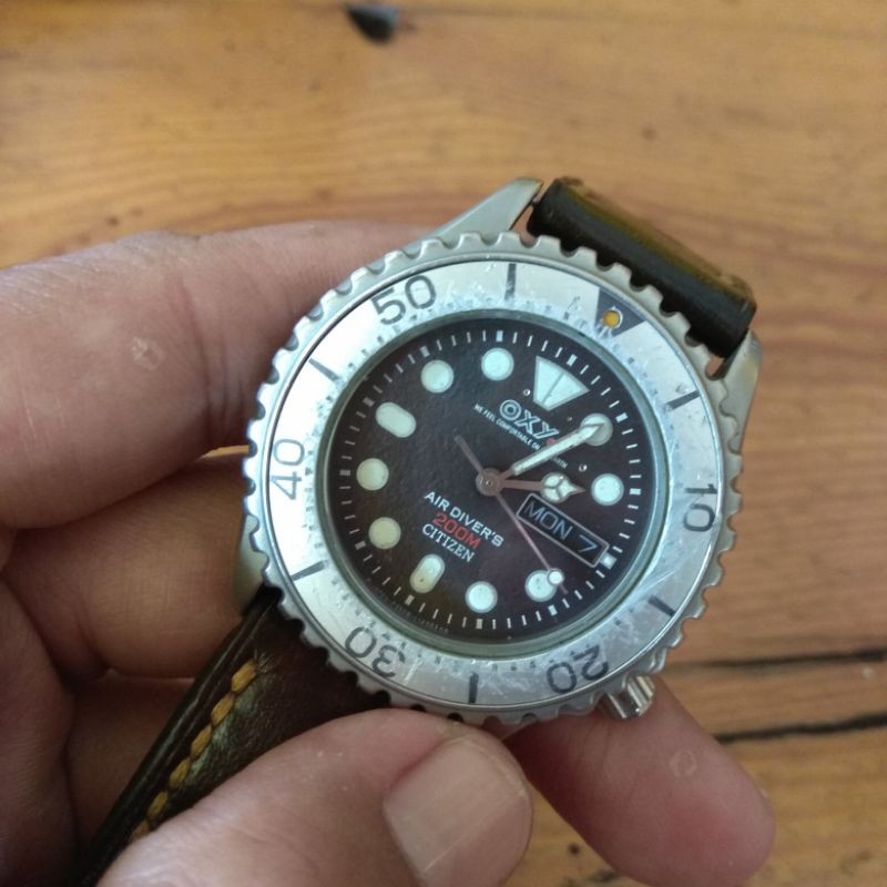 Oxy air diver by Citizen
