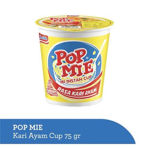 

Pop Mie Kari Ayam Cup 75 gr