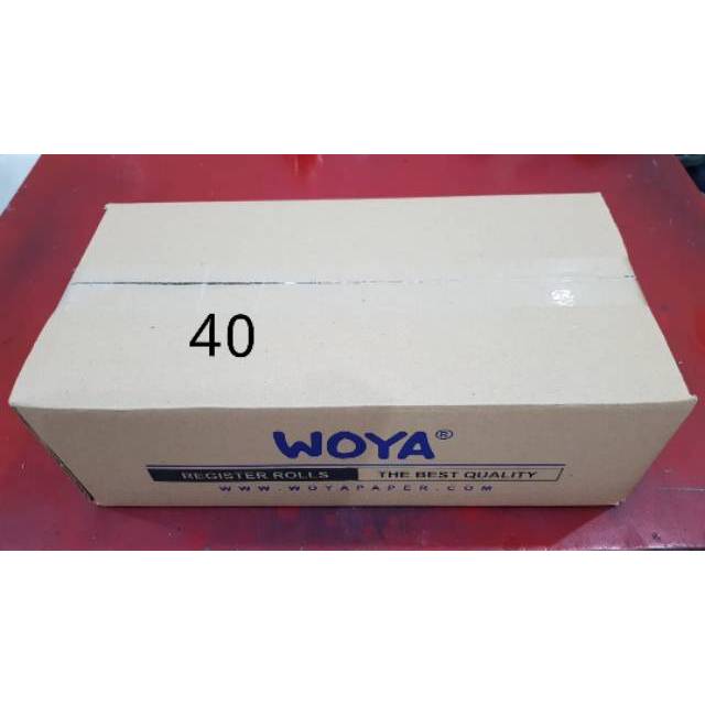 

WOYA Dus Kertas Struk Kasir Paper Termal Thermal Printer Bluetooth 58mm 58x40 57x40 57x40 58 / 57 x 40