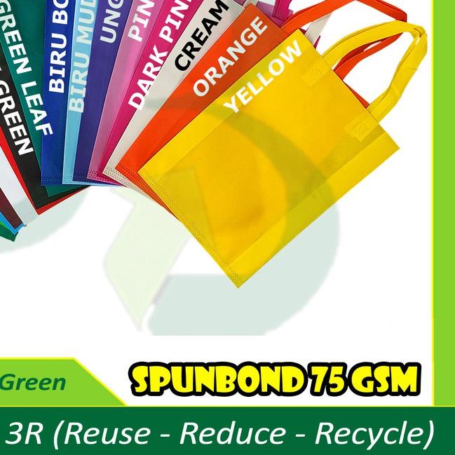 

♠ Goodie bag TBI Box tidur 40x30x10cm Spunbond bukan paperbag dus ♚