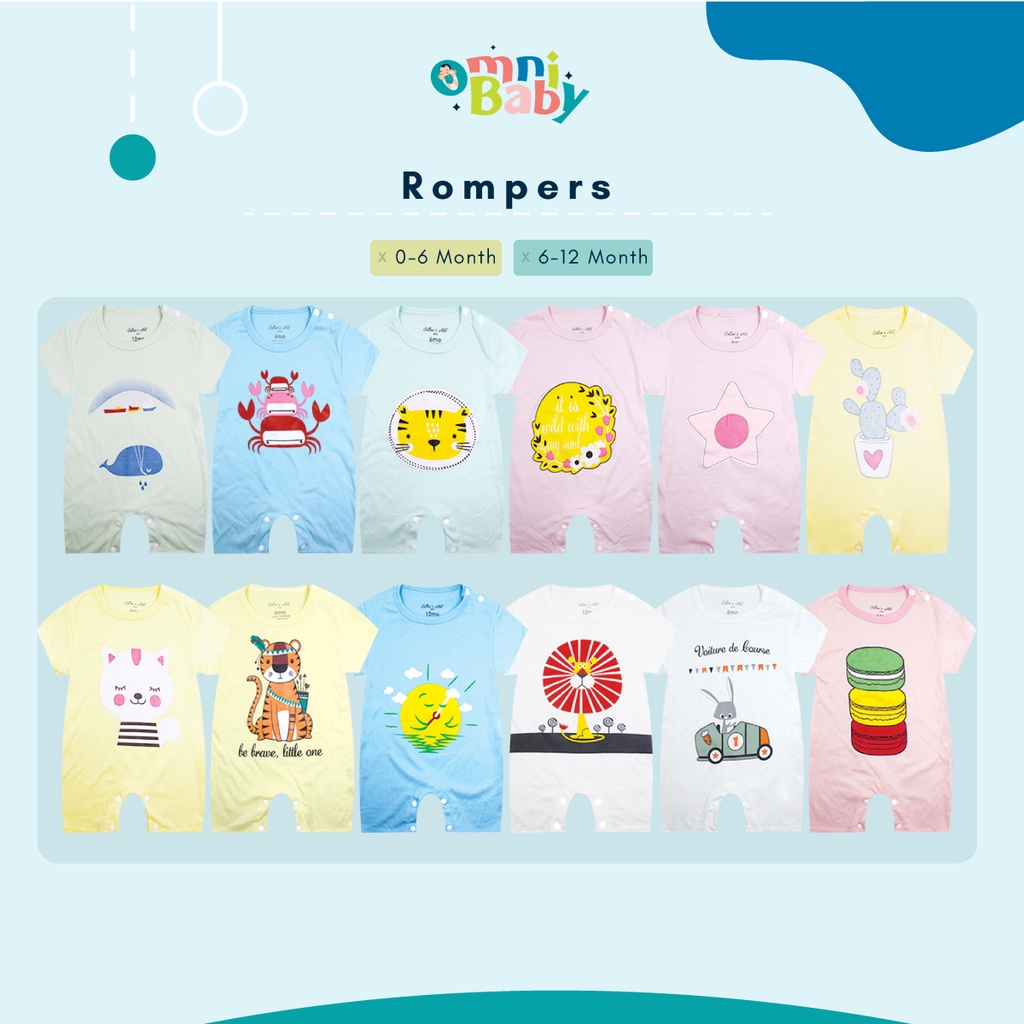 Romper Fashion Baby Cotton Mills SNI