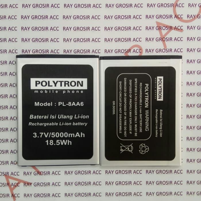 Baterai Original Polytron Zap 6 Note 550 4G PL-8AA6 PL8AA6