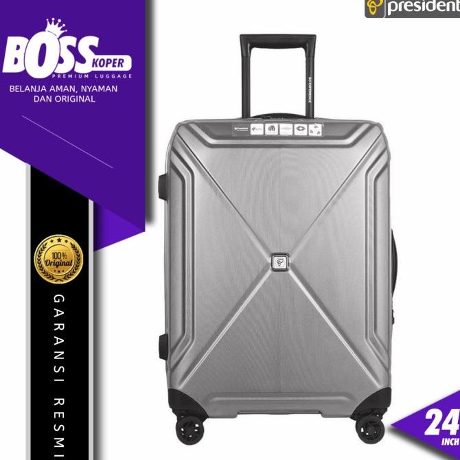 KOPER 24 INCH PRESIDENT (HEXA) HARDCASE BISA EXPAND DAN TSA LOCK DDF2354354
