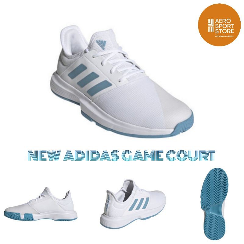 [ SEPATU TENIS LAPANGAN ADIDAS GAME COURT 2021 ]