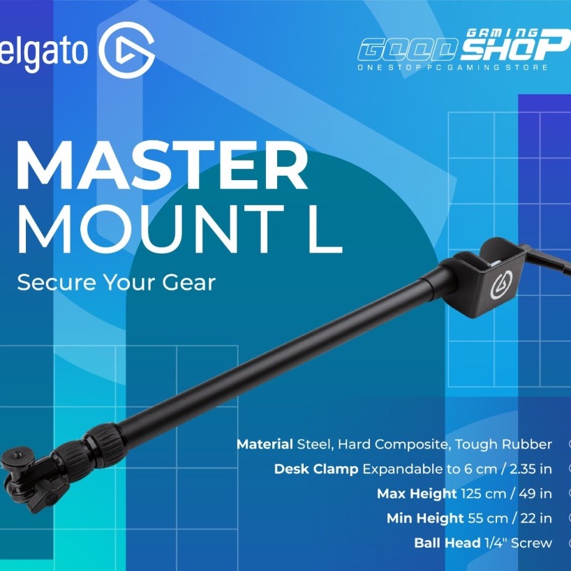 Elgato Master Mount (Basic Kit 3 Pole) - Streaming Kit