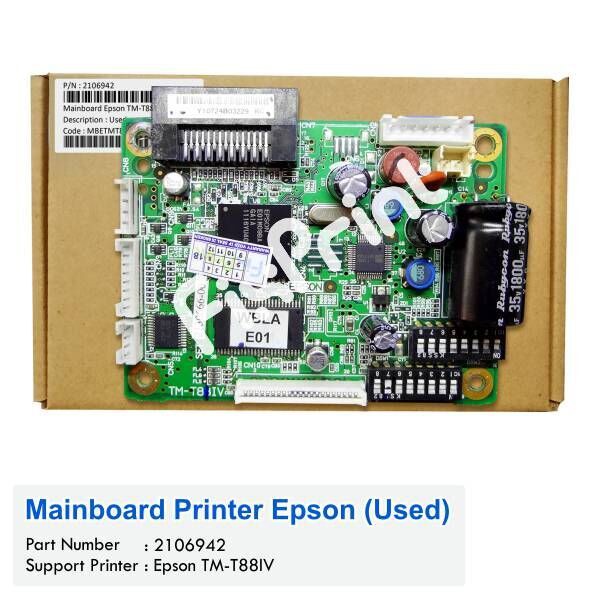 Logic Board Mainboard Printer Thermal Epson TM-T88IV TM-T884 T88IV 884