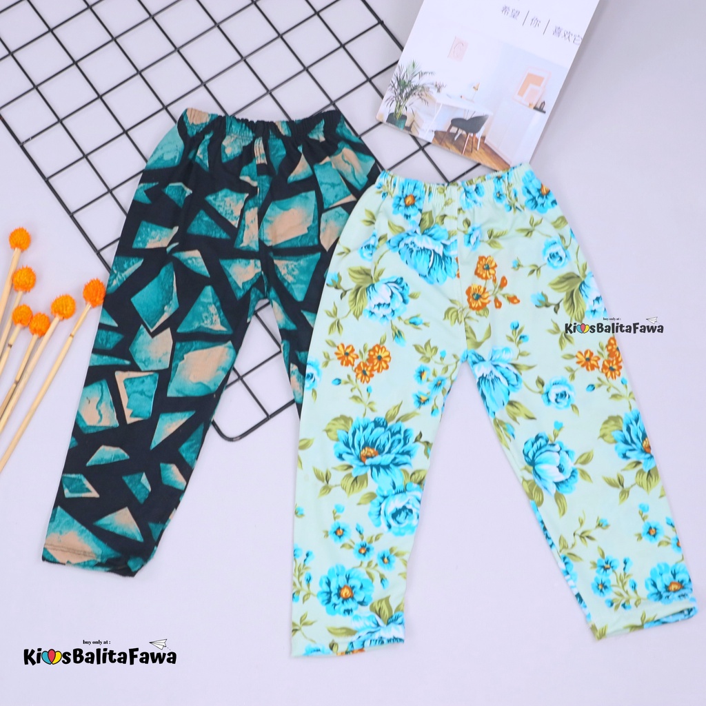 Legging Carlissa uk 1-2 th / Celana Panjang Anak Perempuan Harian Adem Lejing Anak Murah Grosir