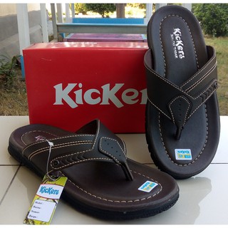 PROMO 10 10 Sandal  Pria kickers Kulit  Casual model terbaru  