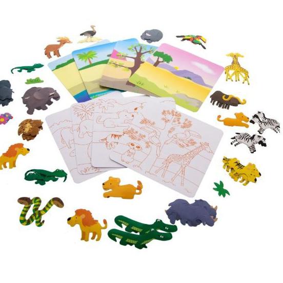 

MEN SALE Bazic Animal Series Assorted Sticker 80 pcs - Buku Stiker Anak