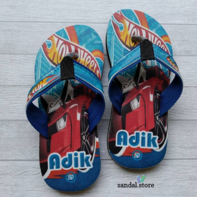 Sandal custom nama karakter ROBLOX Anak/Dewasa GRATIS custom Suka Suka