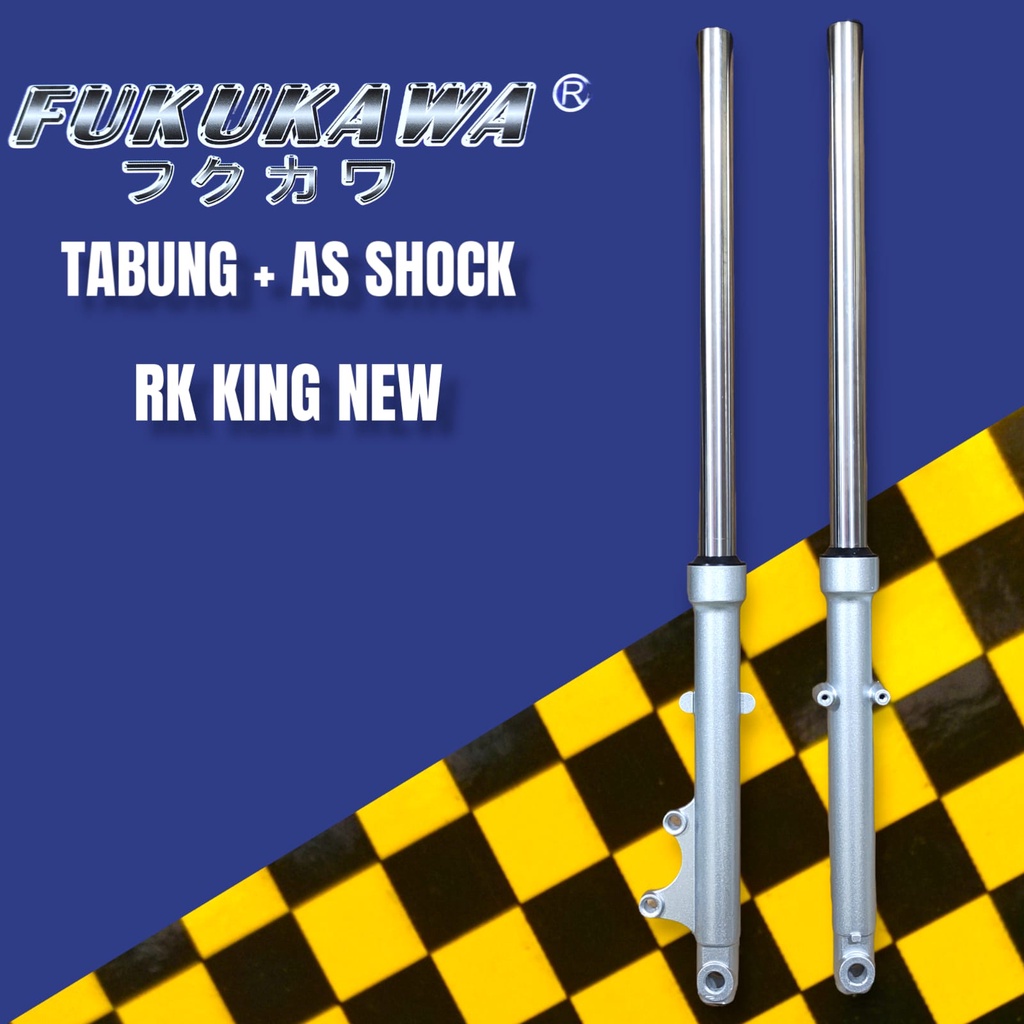 TABUNG SOK SHOCK DEPAN SEPASANG RXKING NEW RX KING FUKUKAWA OEM JAPAN