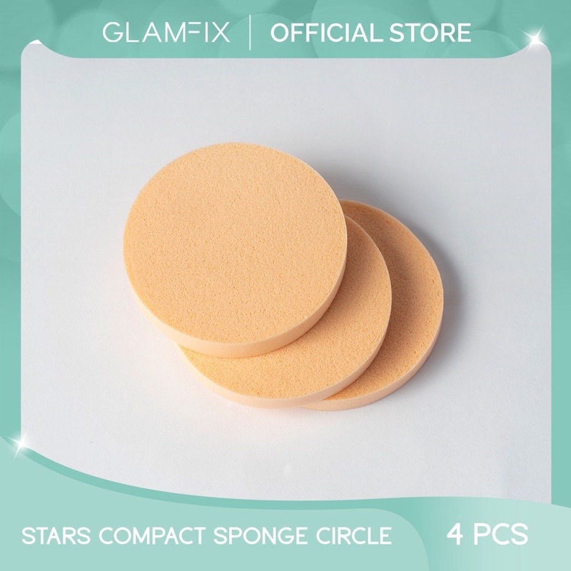 GLAMFIX MAKE UP PUFF &amp; COMPACT SPONGE ISI 4