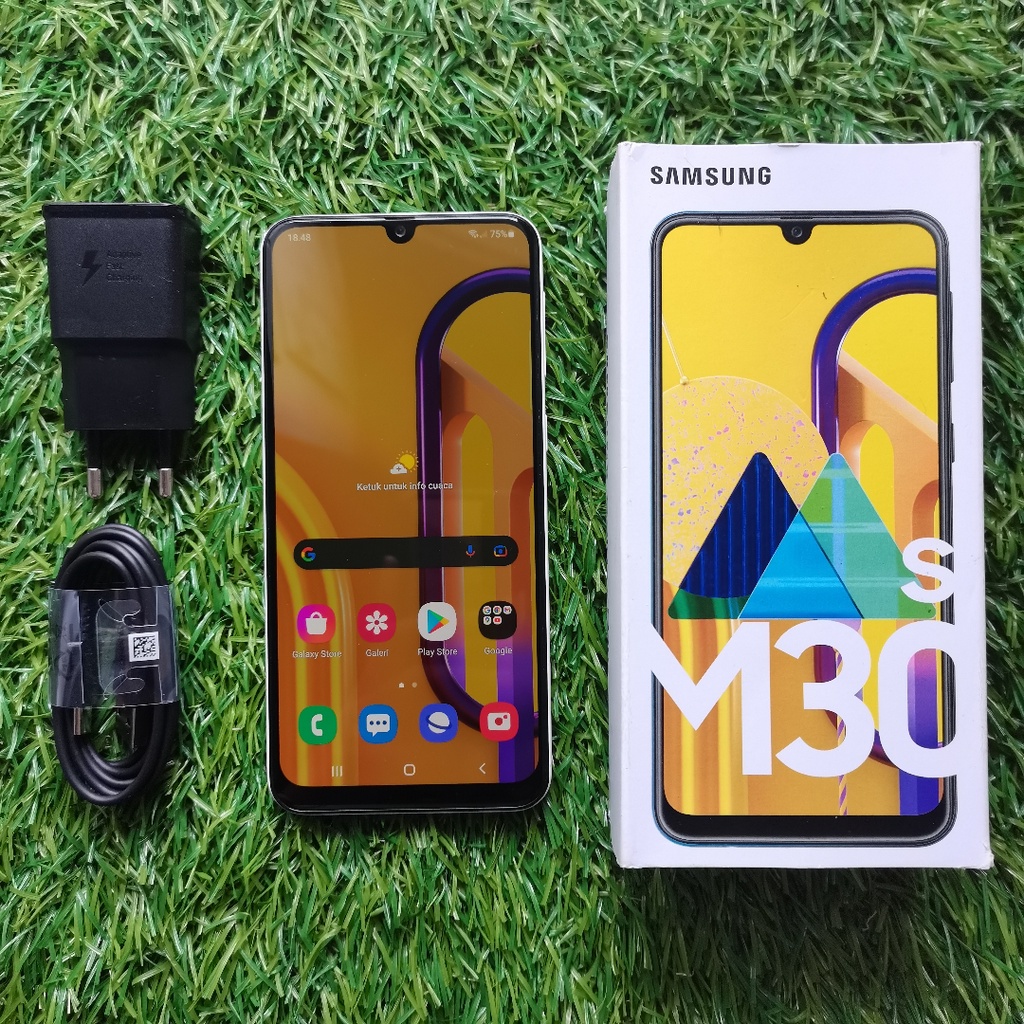 SAMSUNG M30S SECOND 4/64GB HANDPHONE SECOND HP SEKEN HP BEKAS HP MURAH