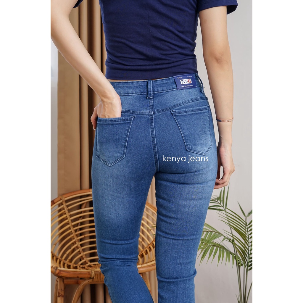 7C-G CELANA JEANS PREMIUM CUTBRAY BIRU JEANS /BOOTCUT JEANS/BIGSIZE /STREACHT /27 - 34