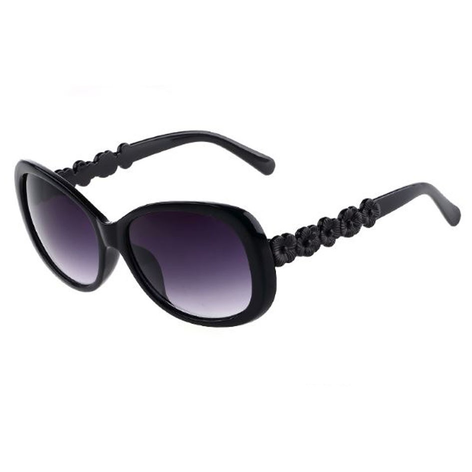 kacamata hitam wanita motif bunga flower sunglasses (3B1)  jgl062