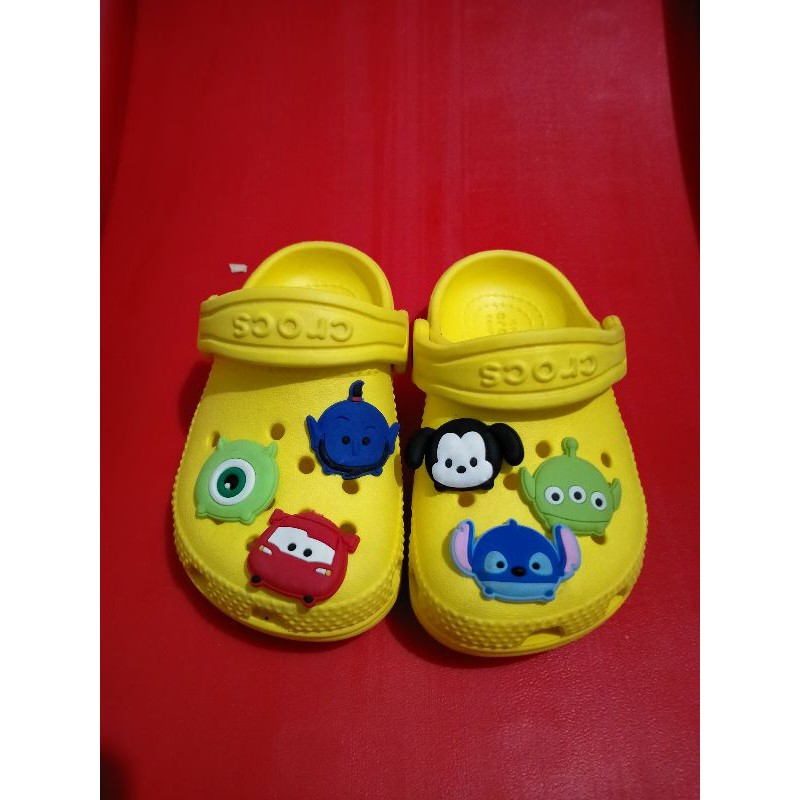 Preloved Crocs Kids Original Preloved Crocs Anak Original Preloved Crocs Baby Original Yellow