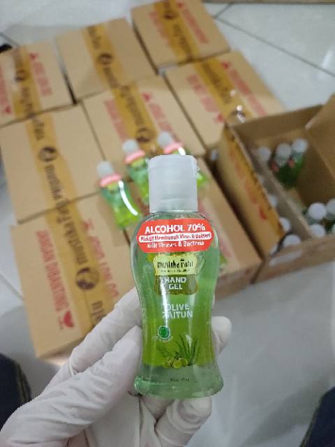 Hand Sanitizer Hand Gel Olive Zaitun 60ml