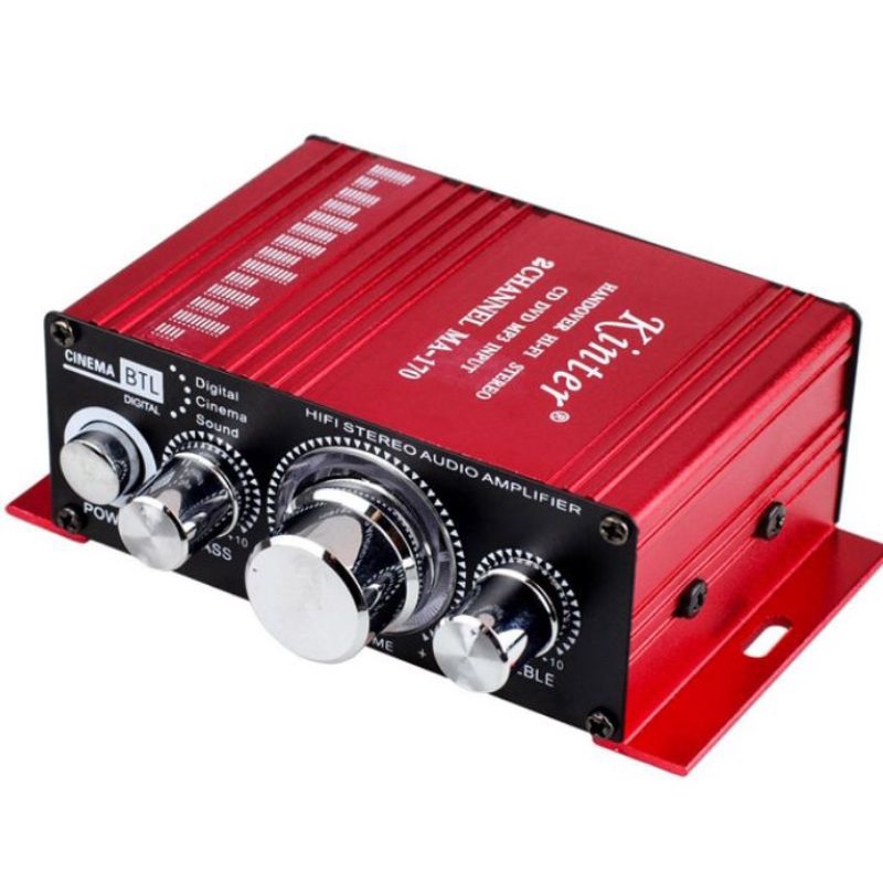 Mini Amplifier DC 12V HiFi Stereo