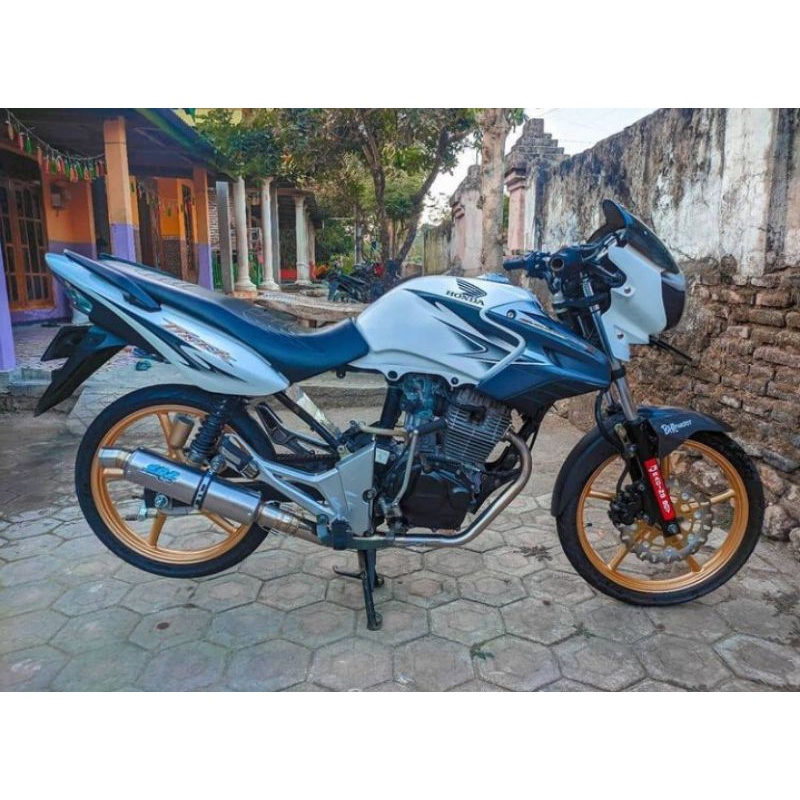 KNALPOT DOS PNP TIGER 200C 300CC BUAT PARA HEREX CB GL MP