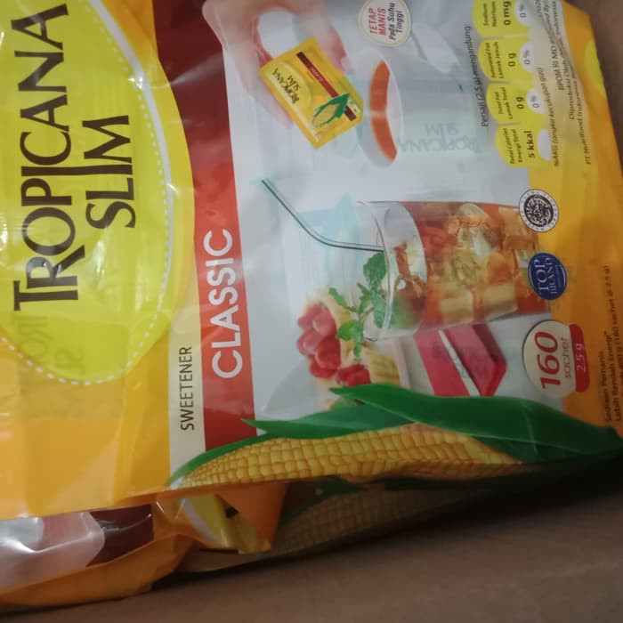 

PROMO - tropicana slim classic 160 sachet