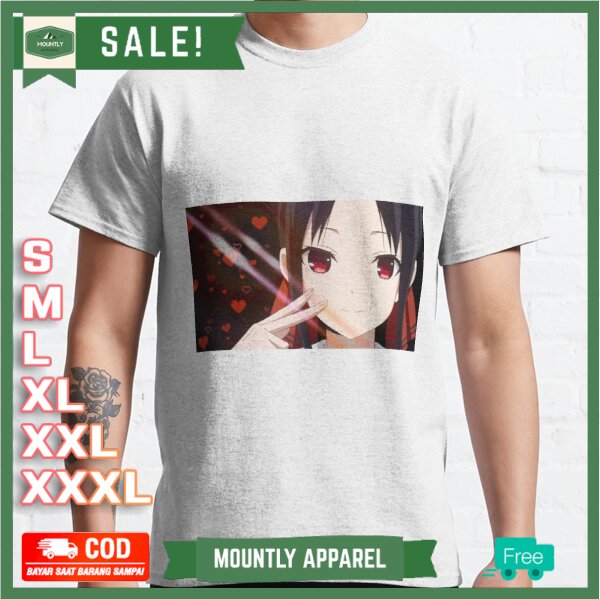 Kaos Baju Kaguya Shinomiya Kaguya-sama love is war Premium T-Shirt