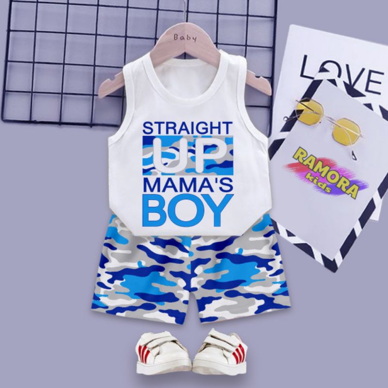 SETELAN ANAK/SINGLET UNISEX (cewek cowok)