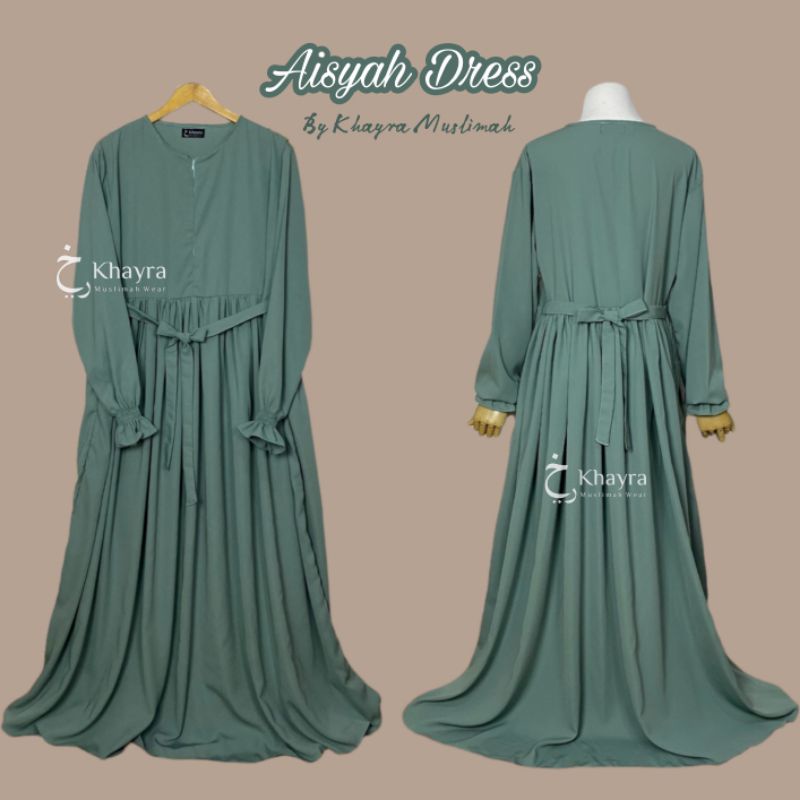 Aisyah Dress By Khayra Muslimah