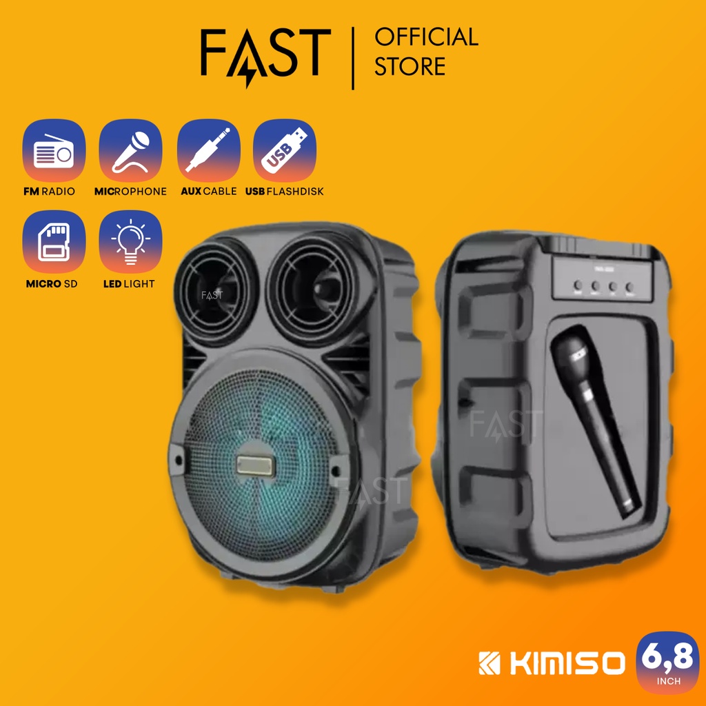 Jual SPEAKER BLUETOOTH WITH MIC UNTUK KARAOKE SPEAKER BESAR Shopee