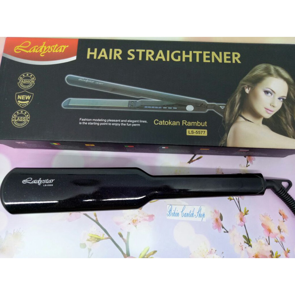 CATOKAN LADYSTAR LS 5588 PLAT LEBAR 450°F SANGAT PANAS CATOK CATOKAN SALON CATOKAN LURUS Limited