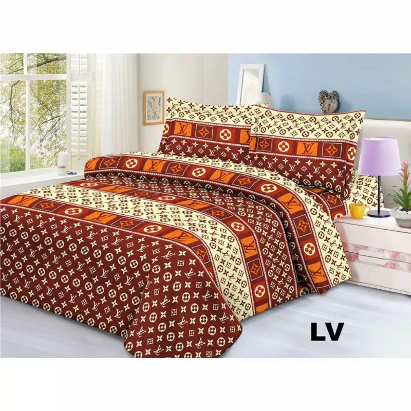 Sprei karet keliling seprai anti geser springbed/busa semua ukuran ada
