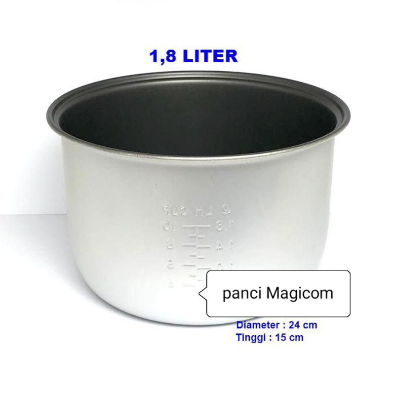 PANCI RICE COOKER / MAGICOM 1,8 LITER RENDAH UNIVERSAL