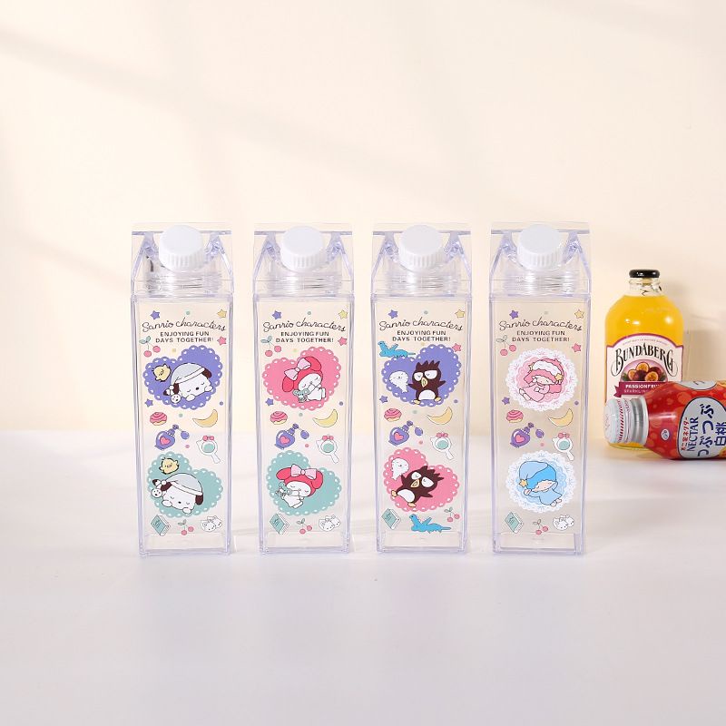 Tumbler / Botol Minum Sanrio Pooh Pocchaco Melody Batzmaru Little Twin Star Pompompurin Hello Kitty Kuromi Cinnamoroll