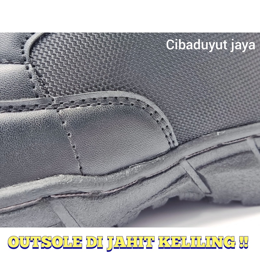 SEPATU PDL HITAM COMBAT NINJA TNI POLRI DELTA CORDURA TERLARIS!