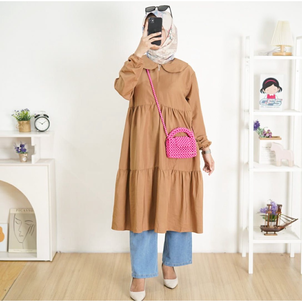 GFS SERINA TUNIK MIDI DRESS