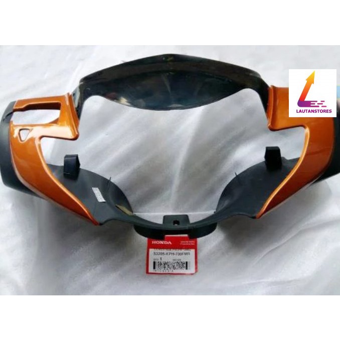 53205-KPH-700FMR Batok Cover Lampu Depan Supra X 125 2005 - 2006 Orange