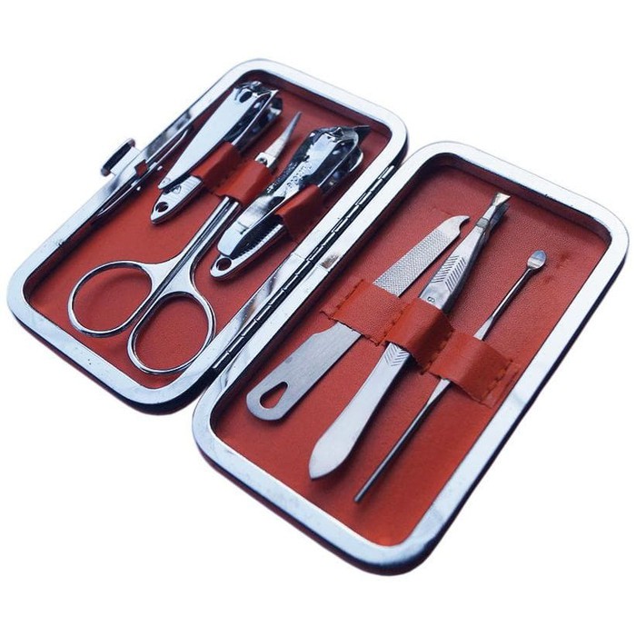 Set Alat Gunting Kuku 6 In 1 / Medicure Pedicure Set 6pc