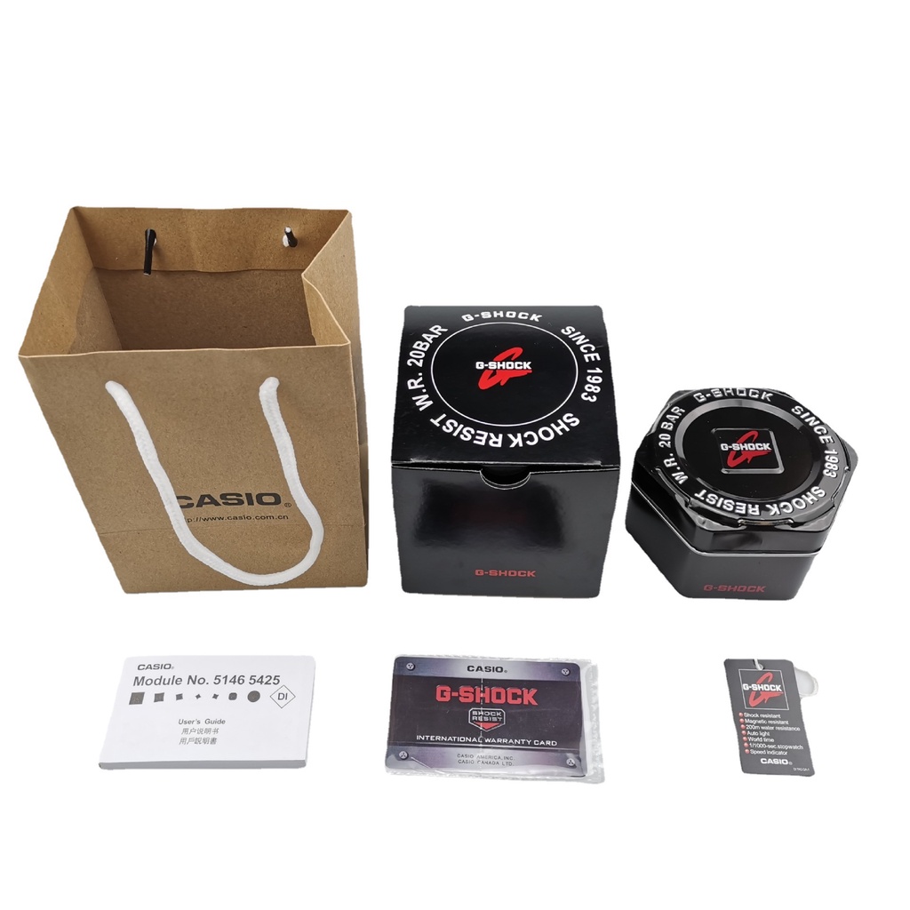 Jam Tangan Gshock GA110 Fullset Water Resistant &amp; Autolight