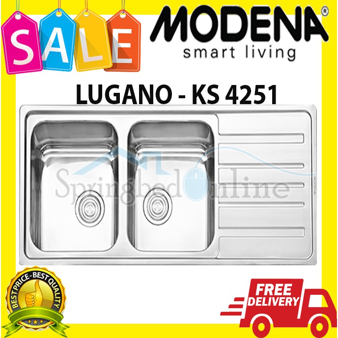 Sink Lugano MODENA - KS 4251- Tempat Cuci Piring