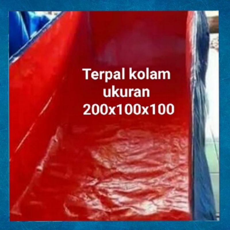 Terpal kolam ikan kolam terpal ikan terp kolam kolam terpal tebal ype A8 dan A12 korea