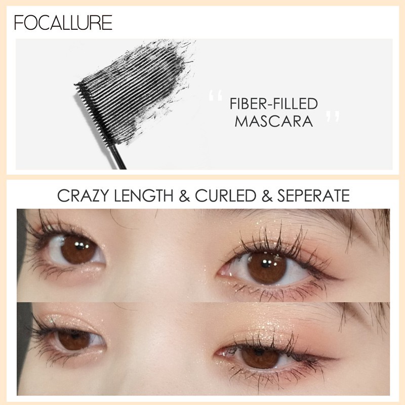 FOCALLURE Curling Eyelash Mascara Long-lasting Waterproof Mascara FA169