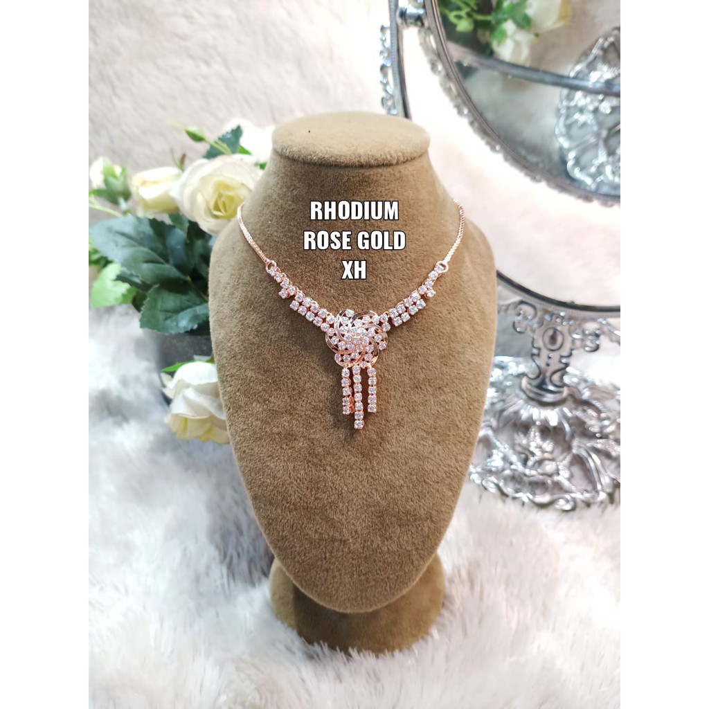 Kalung Imitasi Tura Berlian