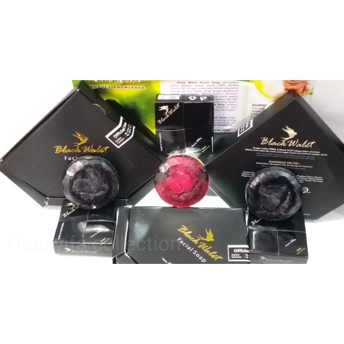 Sabun Black Walet , Sabun Herbal Walet ,Sabun Black Walet Fasial Soap