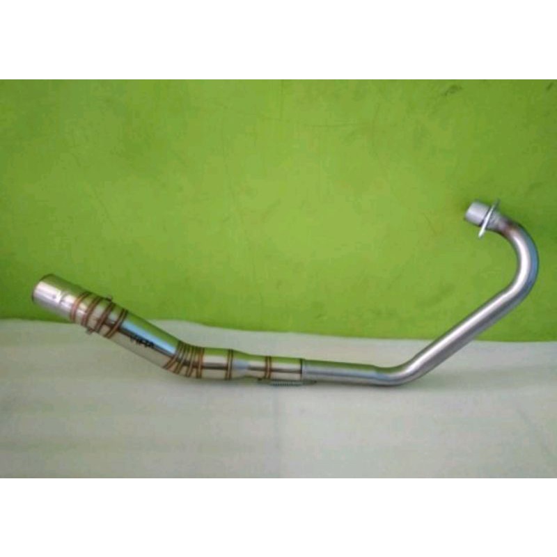 pipa leher knalpot racing honda verza